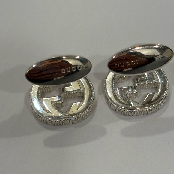 Gucci Interlocking G Cufflinks - Picture 3 of 4
